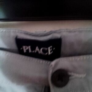 Boys grey slacks from the children's plae